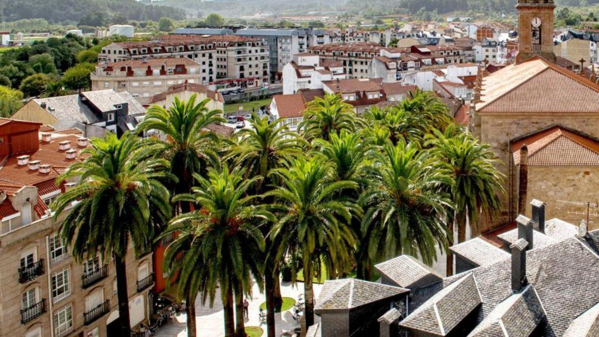 Apartmán Apartamento Carrera Caldas De Reis Exteriér fotografie